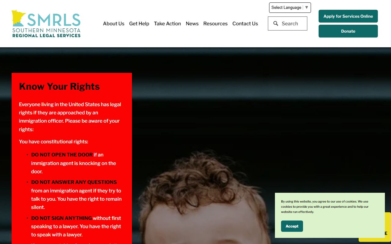 SMRLS Legal Aid Burnsville dissolution of marriage