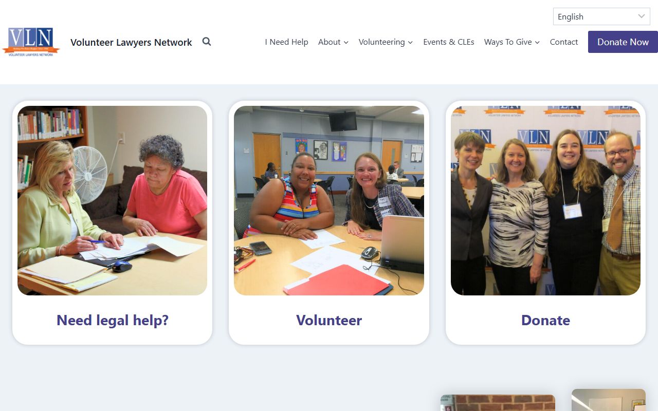 Volunteer Lawyers Network Minneapolis dissolution of marriage