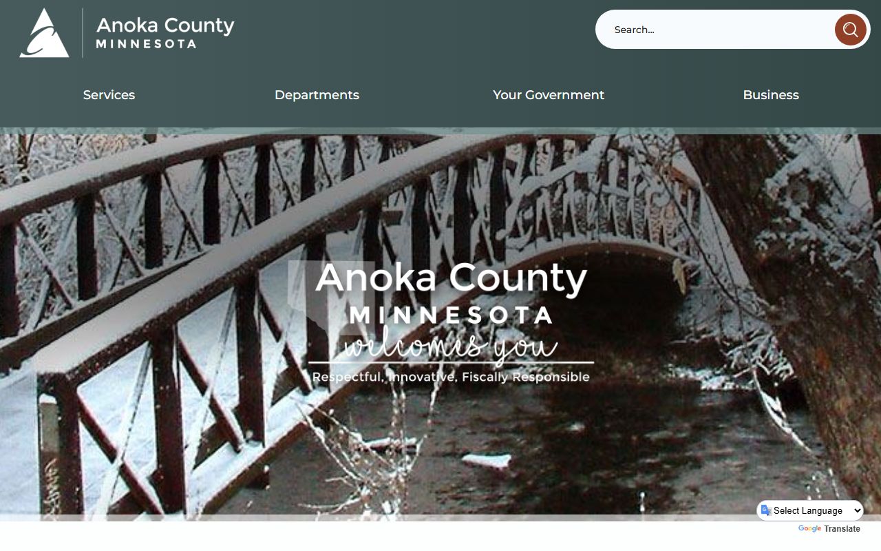 Anoka County dissolution of marriage county website