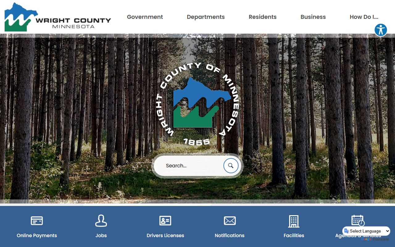 Wright County dissolution of marriage county website
